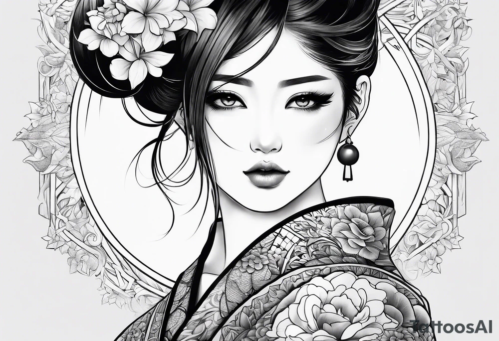 Japanese sleeve tattoo idea