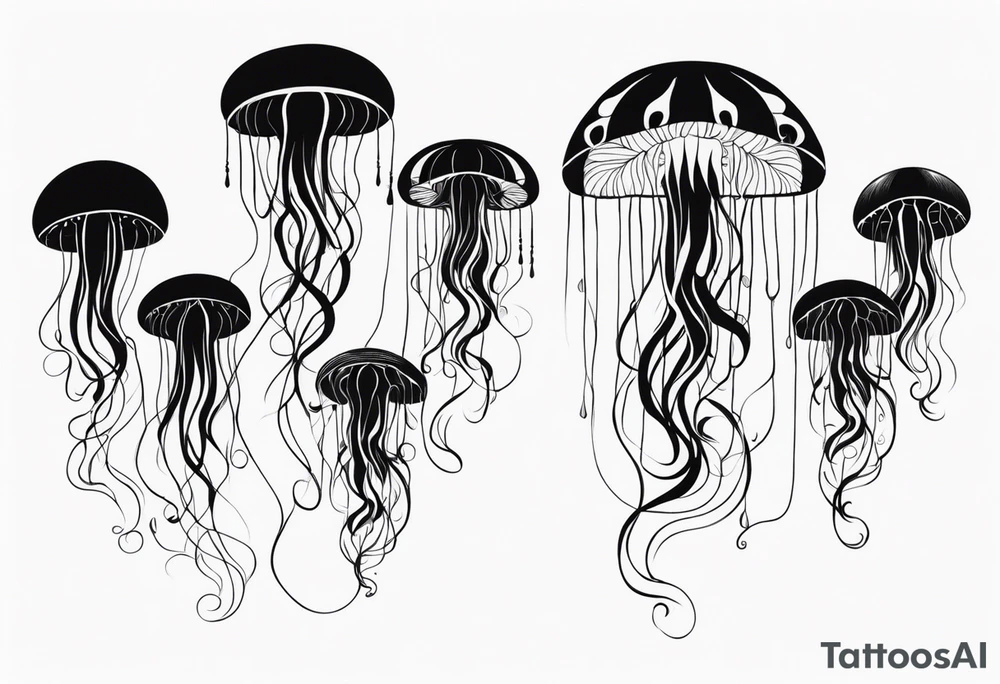 Jellyfish tattoo idea