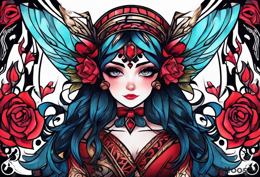 Hazbin hotel tattoo idea