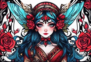Hazbin hotel tattoo idea