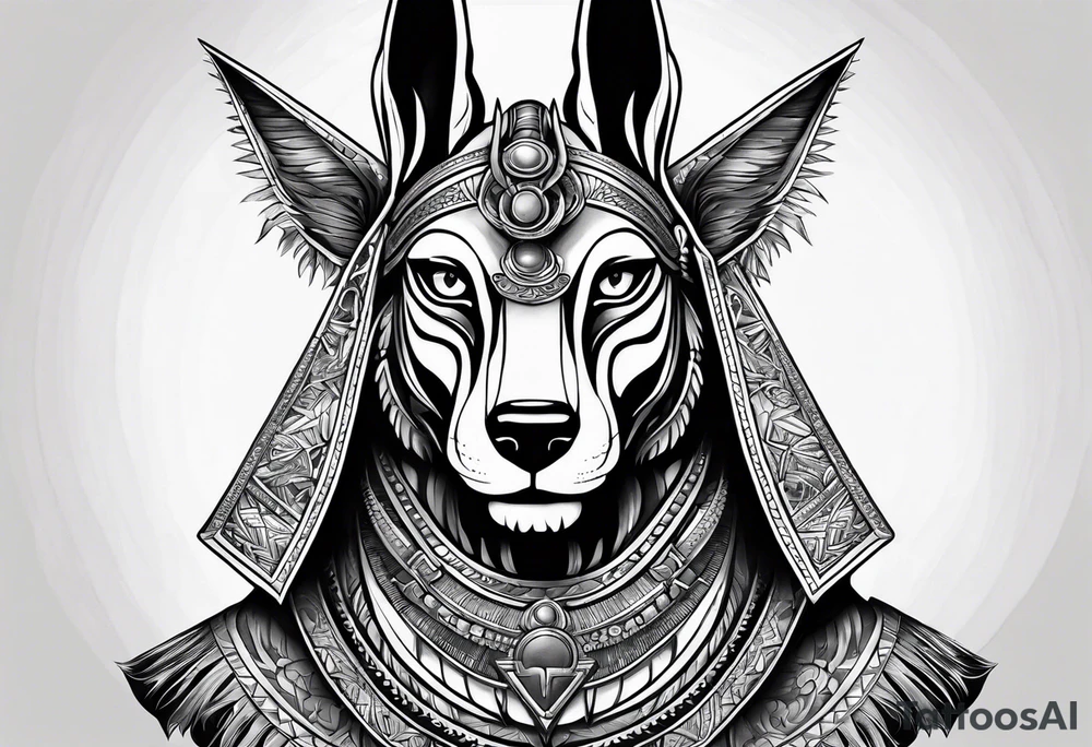 Anubis tattoo idea