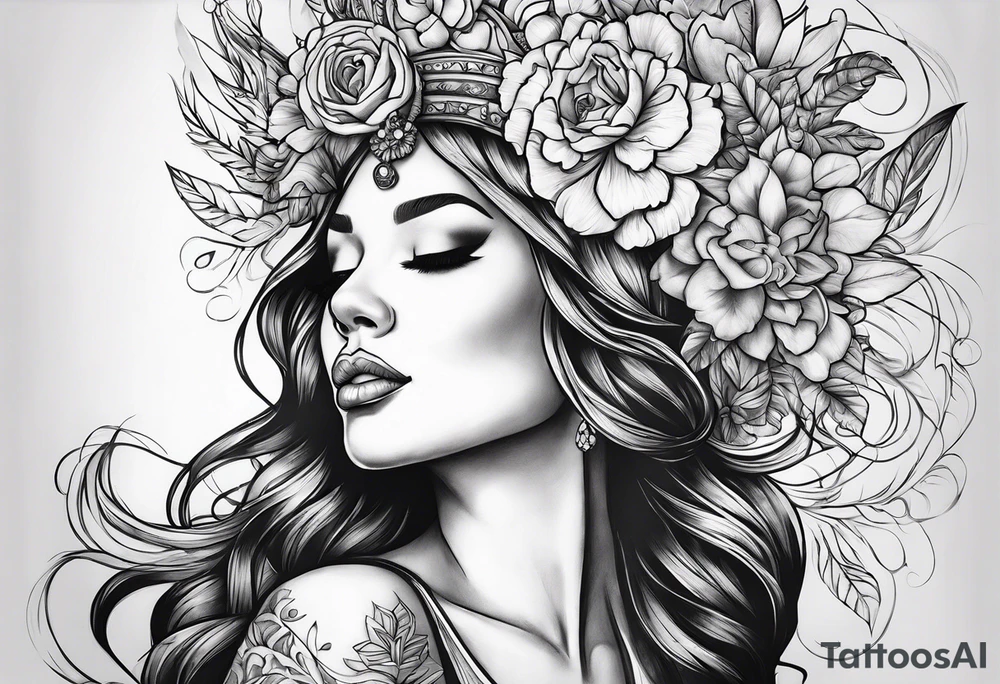 Dancing queen chorus tattoo idea