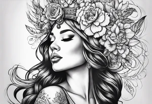 Dancing queen chorus tattoo idea