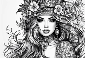 I don’t wanna say goodbye, ‘cause this one means forever tattoo idea
