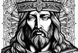 God jesus tattoo idea