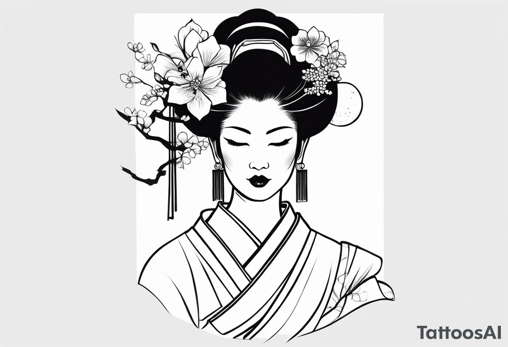Geisha tattoo idea
