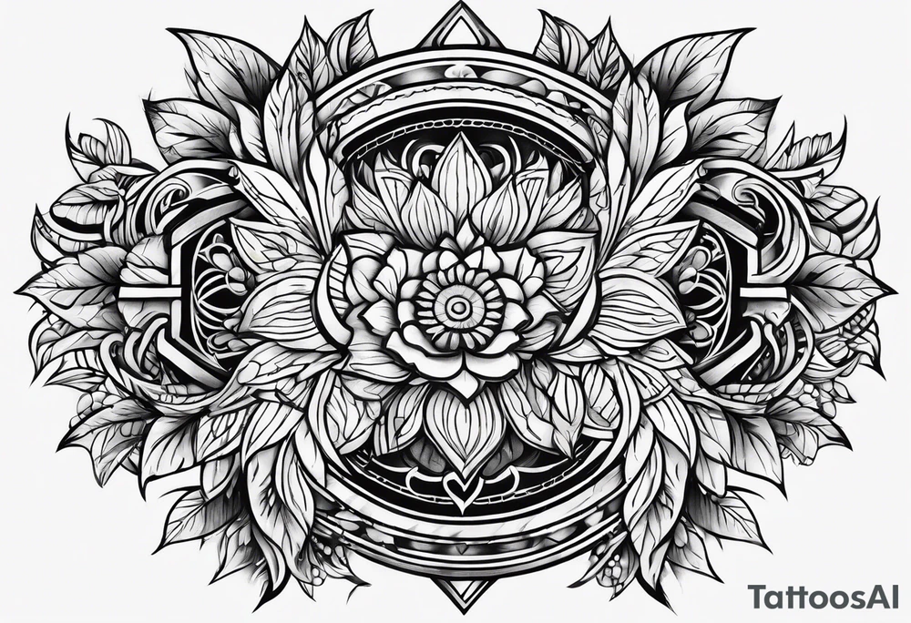 Wood stick tattoo idea