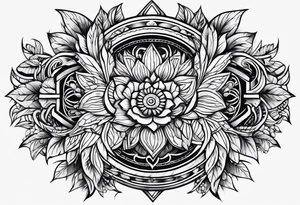 Wood stick tattoo idea