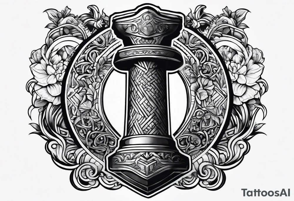 Mjölnir tattoo idea