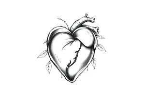 Heart tattoo idea