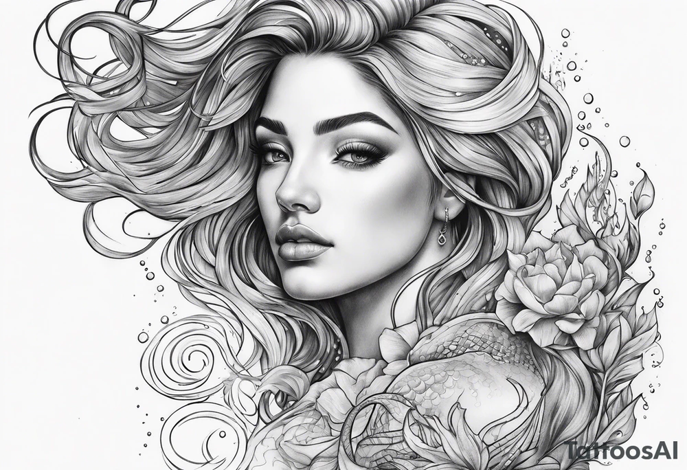 Aquarius tattoo idea