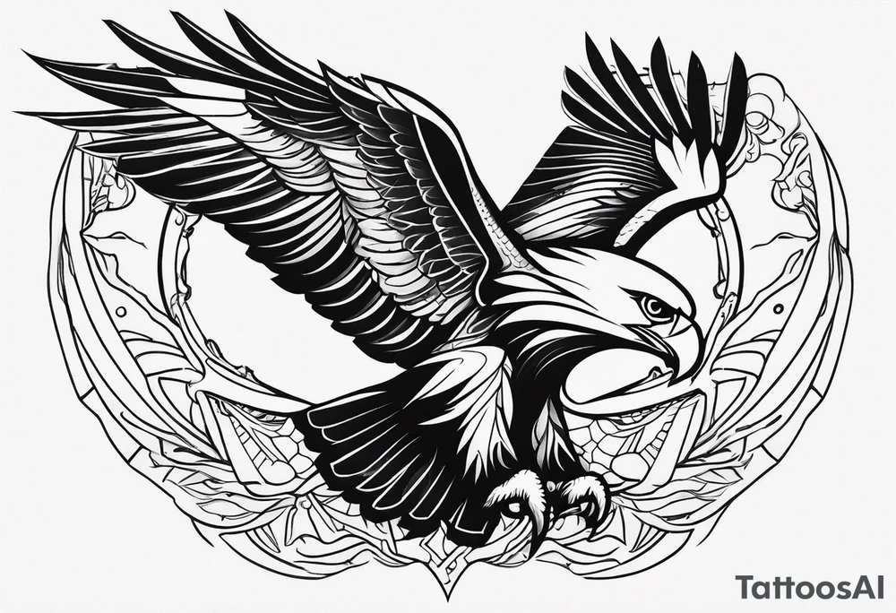 eagle tattoo idea