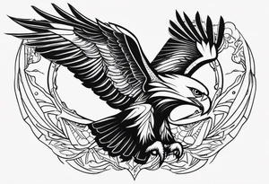 eagle tattoo idea