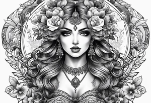 under bust tattoo tattoo idea