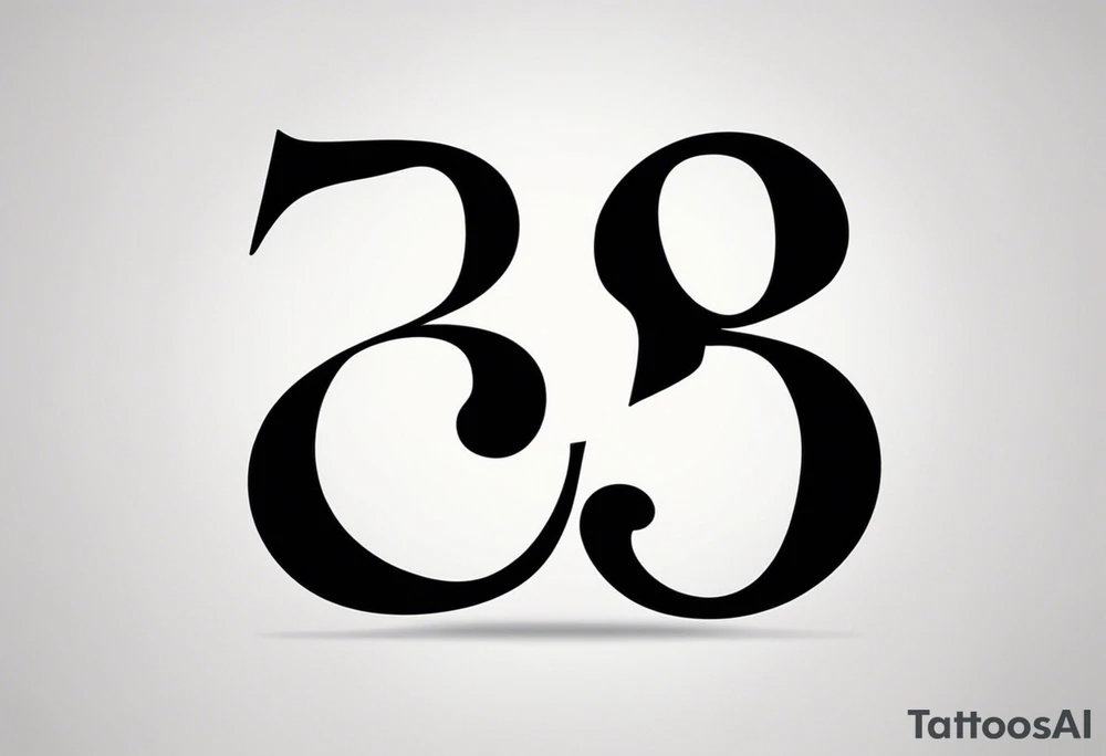 I would like a tattoo design featuring the number '13' in a colorful old school style. The tattoo should be approximately 7-8 centimeters in size. It symbolizes the date my daughter was born. Please make it bold and vibrant, with classic old school elements like shading, outlines, and maybe some subtle details that hint at a lucky or meaningful number. tattoo idea
