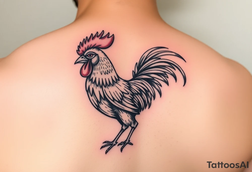 Sarah’s in the style of chastity caged cock with some colour tattoo idea