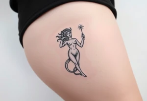 medusa greek goddess tattoo idea