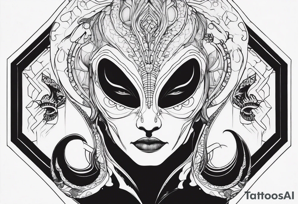 alien tattoo idea