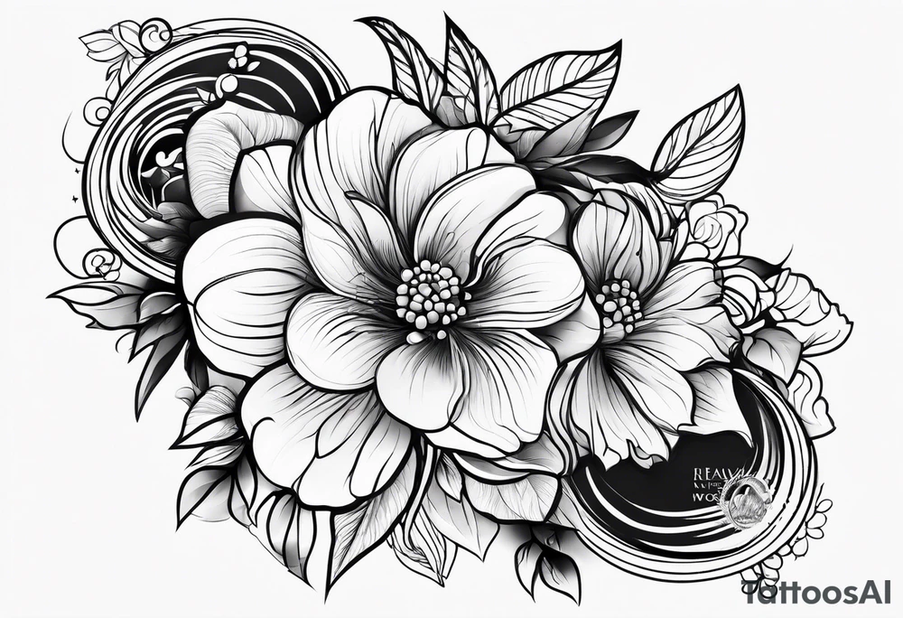 memorial for mother tattoo idea