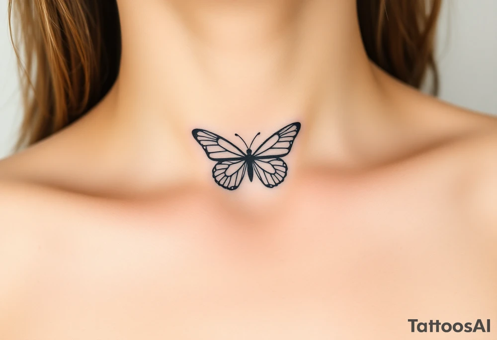 EllaRay butterfly tattoo idea