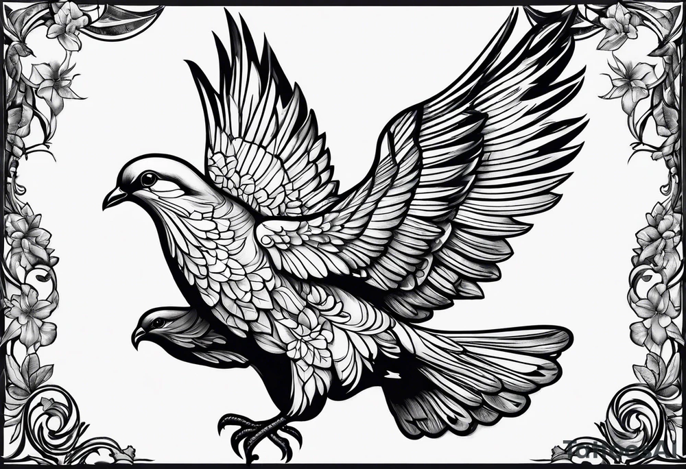 doves tattoo idea