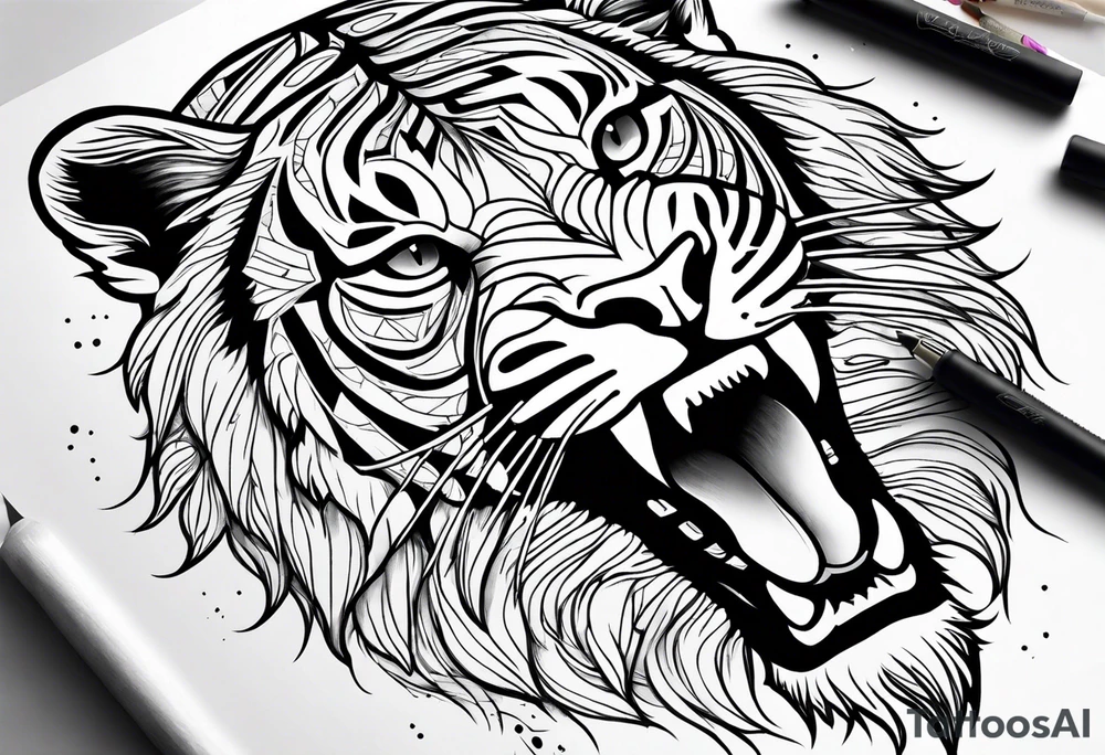 Animal tattoo idea