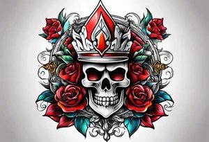 Spade tattoo idea