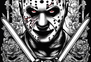 jason vorhees tattoo idea