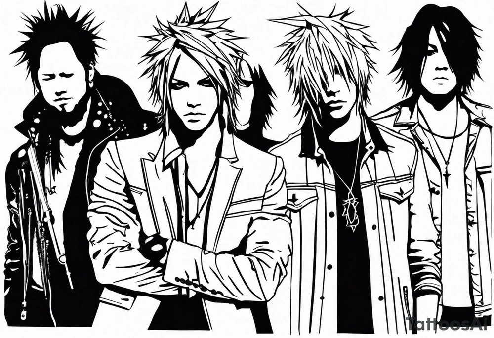 the gazette band tattoo idea