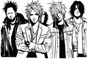 the gazette band tattoo idea