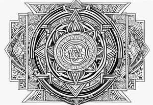 Messianic Polynesian tattoo idea