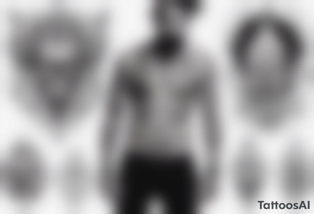 tattooed man tattoo idea