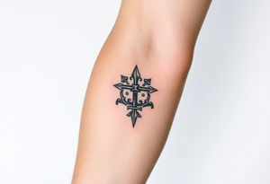 medieval woodcut tattoo idea