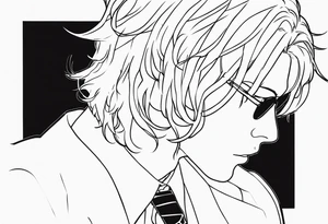 Chuuya Nakahara minimalistic tattoo tattoo idea