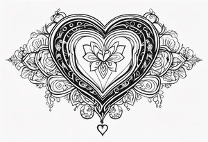 follow your heart tattoo idea