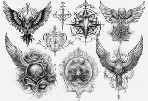 filagree chest tattoo tattoo idea