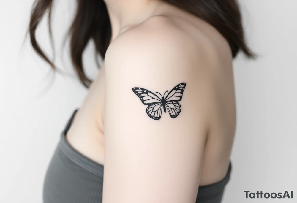 Butterfly tattoo idea