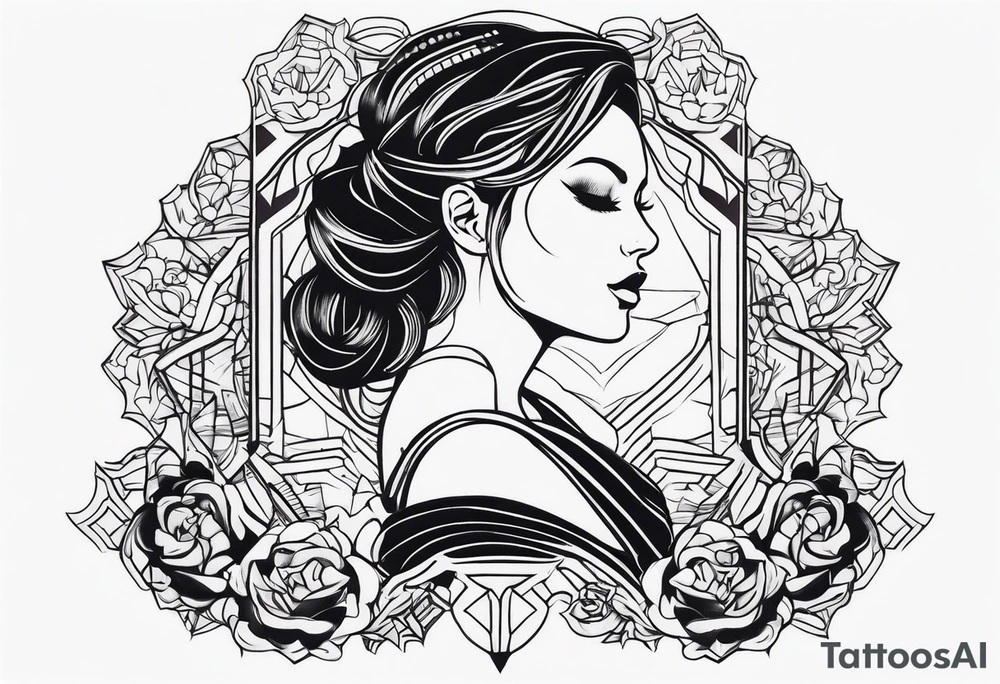 Fitness tattoo idea