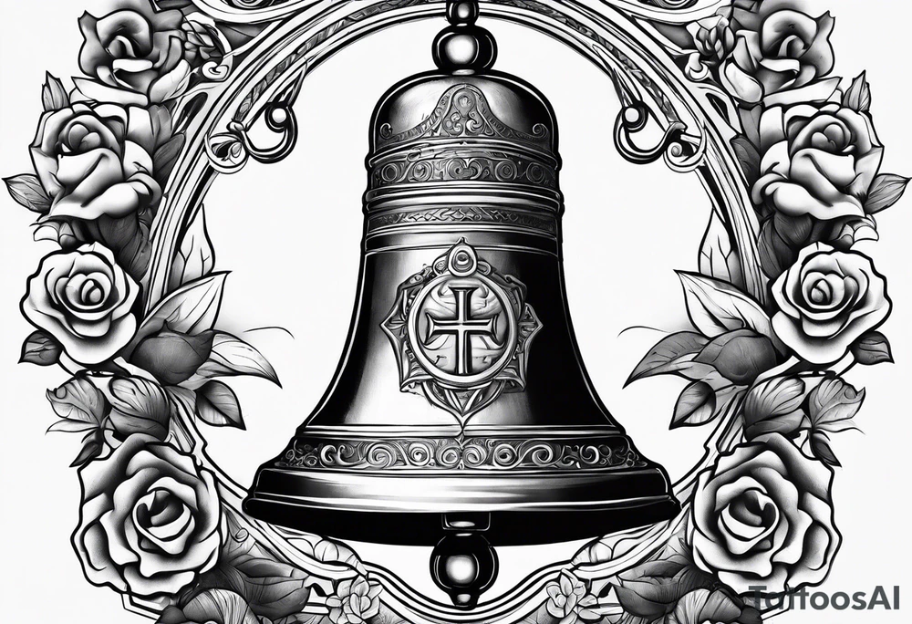 A Bell with the name Valor tattoo idea