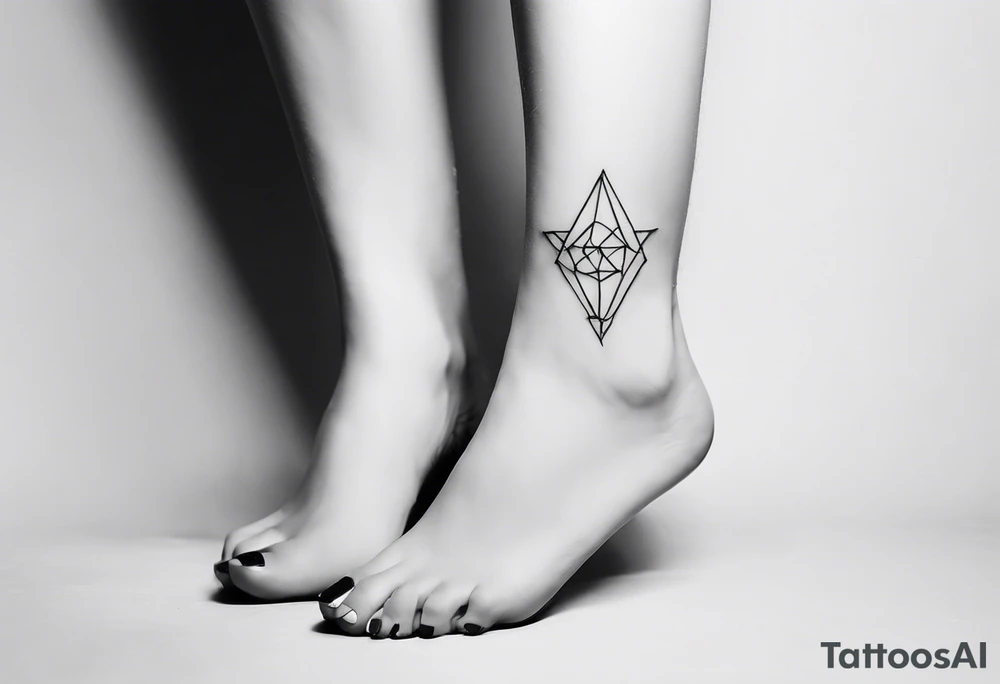 unique minimalist tattoo on ankle symbolizing strength tattoo idea unique minimalist tattoo on ankle symbolizing strength tattoo idea