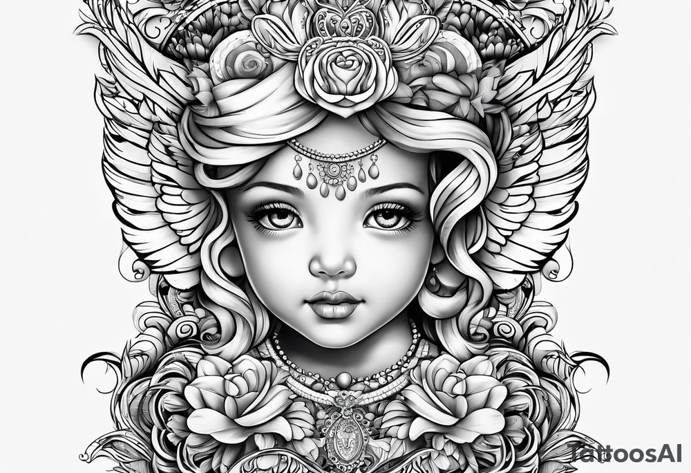Baby name Honor tattoo idea