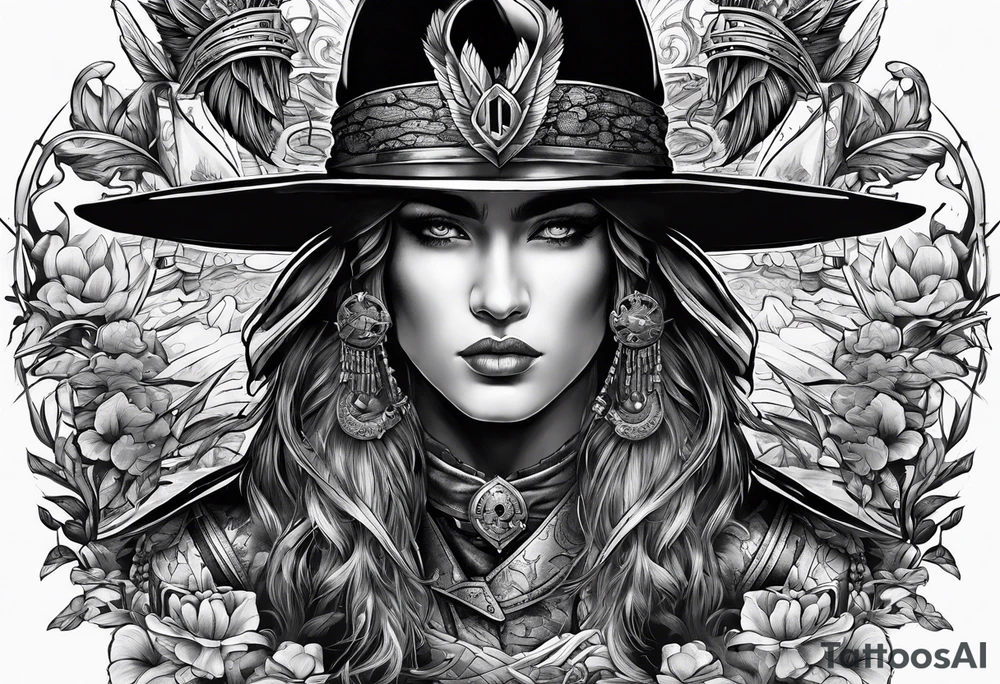 Art showing War tattoo idea