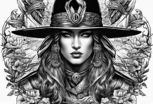 Art showing War tattoo idea