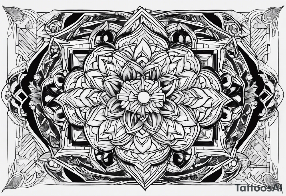 Mocny byk tattoo idea