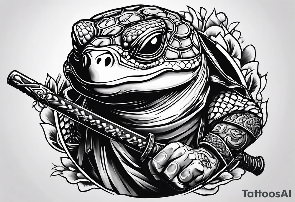 NINJA TURT
LES, SAXAPHONE tattoo idea