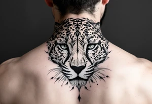 cheetah tattoo tattoo idea