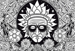 rick sanchez drugs tattoo idea