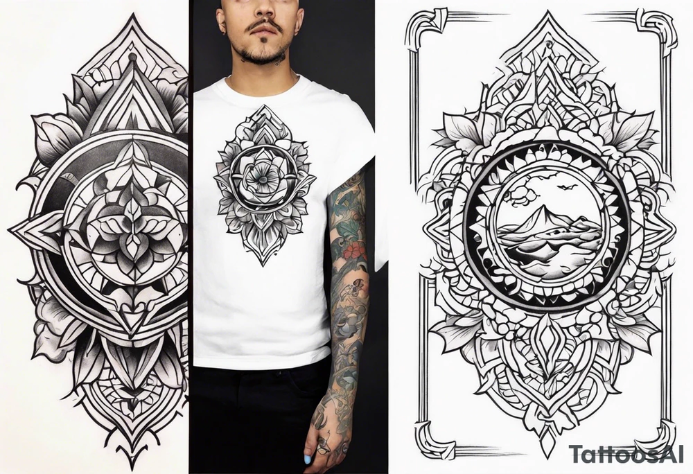 Sleeve tattoo idea