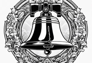 Liberty bell tattoo idea