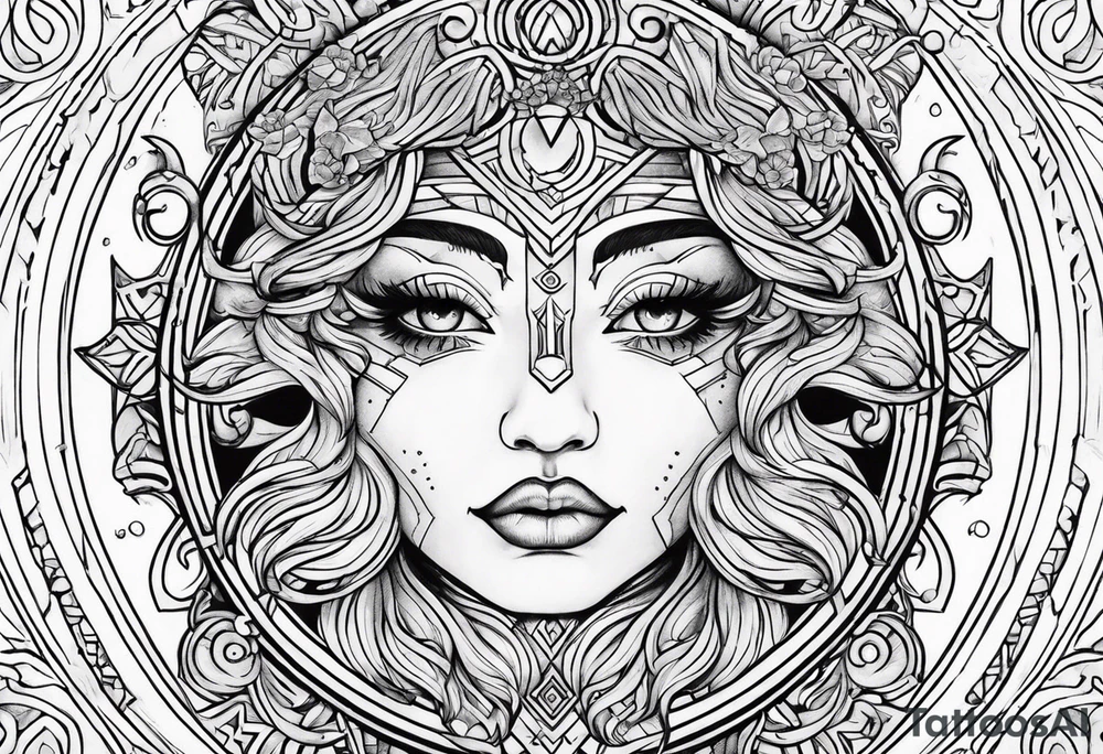 Aquarius sun and Leo rising tattoo idea